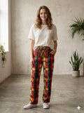 ABVI Women's Rainbow Ombre Printed Rayon Pyjama | Liva Rayon Digital Print